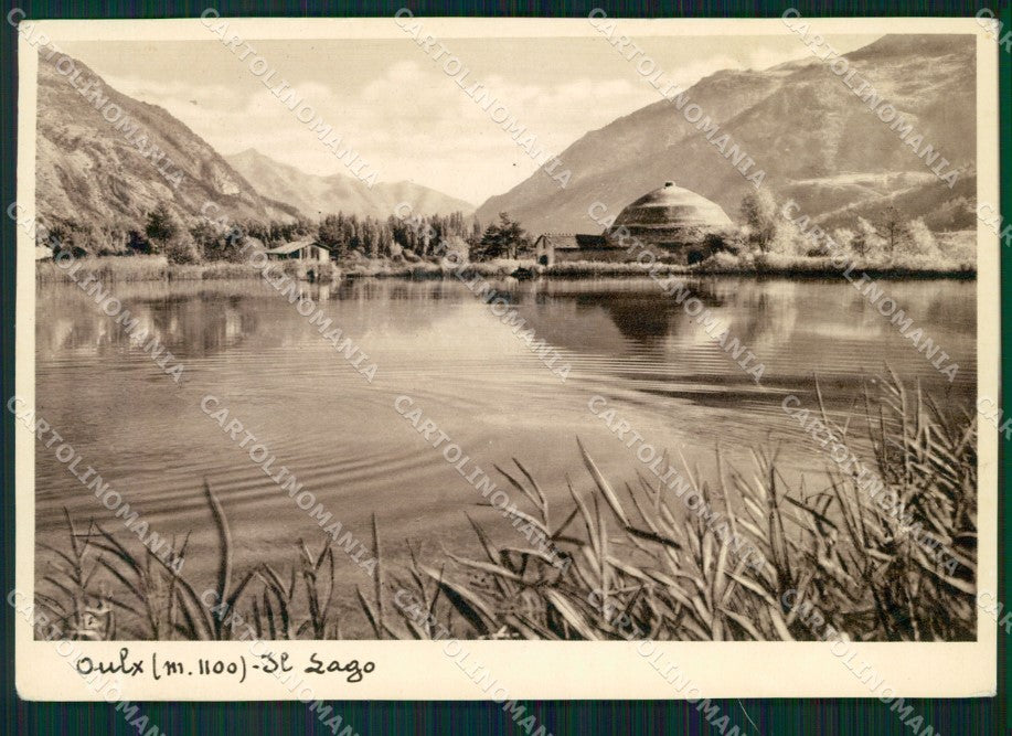 Torino Oulx Lago di Foto FG cartolina KF1764 – fronte