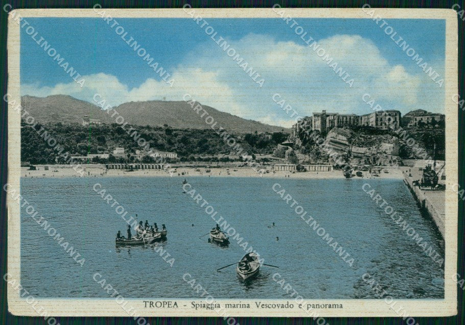 Vibo Valentia Tropea ABRASA PIEGHINE Foto FG cartolina KF1777 – fronte