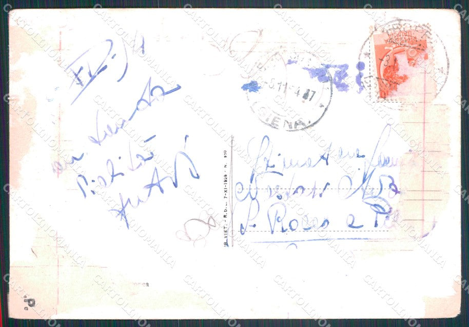 Vibo Valentia Tropea ABRASA PIEGHINE Foto FG cartolina KF1777 – retro