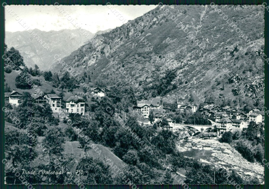 Vercelli Piode Valsesia Foto FG cartolina KF1780 – fronte