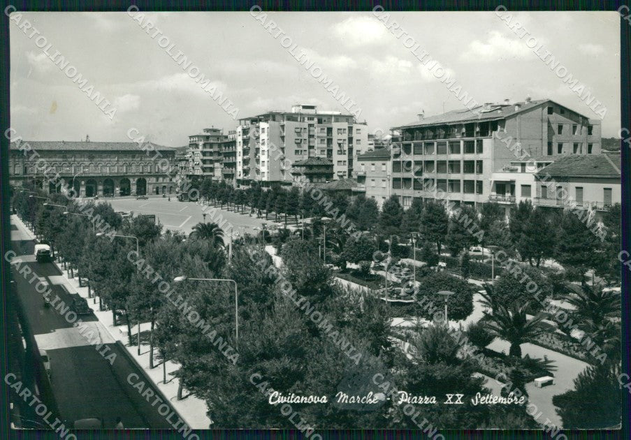 Macerata Civitanova Marche PIEGHE Foto FG cartolina KF1803 – fronte