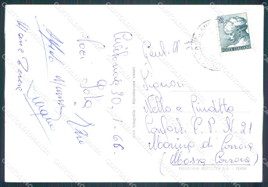 Macerata Civitanova Marche PIEGHE Foto FG cartolina KF1803 – retro