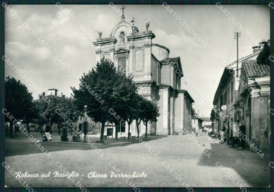 Milano Robecco sul Naviglio Foto FG cartolina KF1815 – fronte