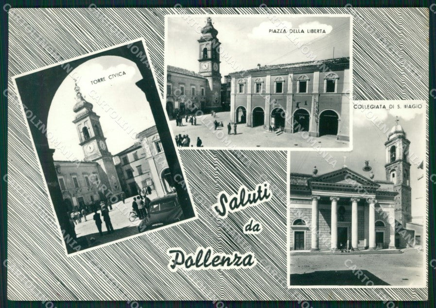 Macerata Pollenza Saluti da PIEGHE Foto FG cartolina KF1840 – fronte