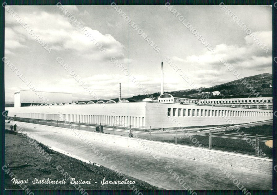 Arezzo Sansepolcro Stabilimenti Buitoni ABRASAABRASA Foto FG cartolina KF1844 – fronte