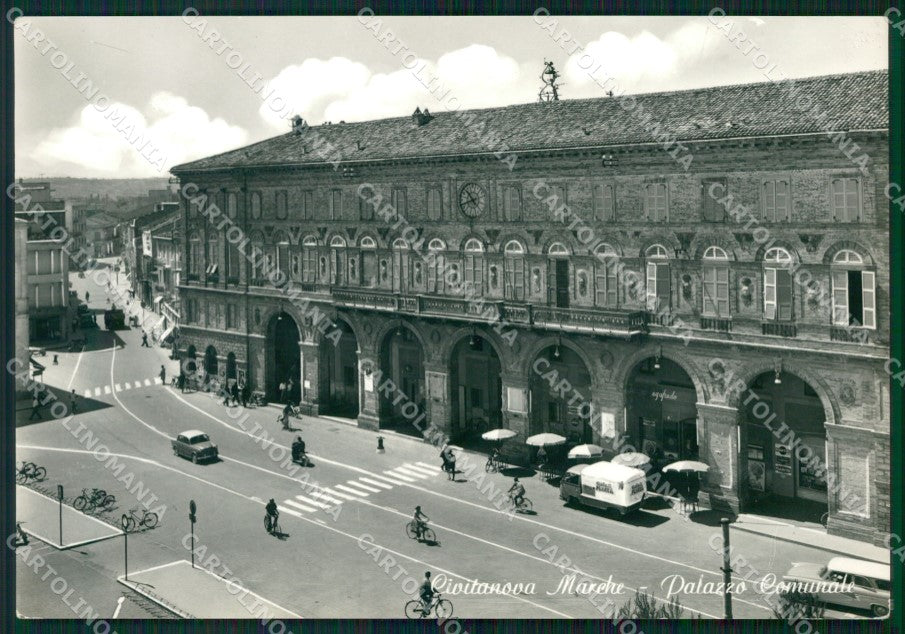 Macerata Civitanova Marche Auto Comune Foto FG cartolina KF1851 – fronte