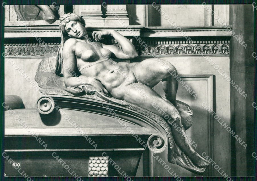 Firenze Città Cappelle Medicee Michelangelo Foto FG cartolina KF1870 – fronte