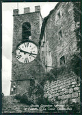 Arezzo Strada Casentino Castello Torre Campanaria PIEGA Foto FG cartolina KF1881 – fronte
