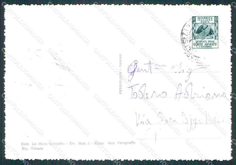 Vibo Valentia Pizzo Foto FG cartolina KF1891 – retro