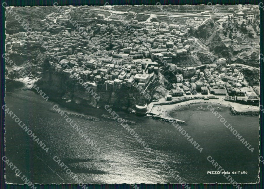 Vibo Valentia Pizzo PIEGA Foto FG cartolina KF1901 – fronte