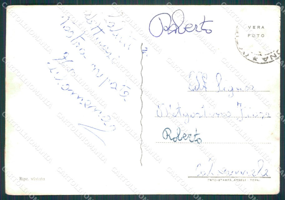 L'Aquila Sulmona Mercato PIEGHINE Foto FG cartolina KF1926 – retro