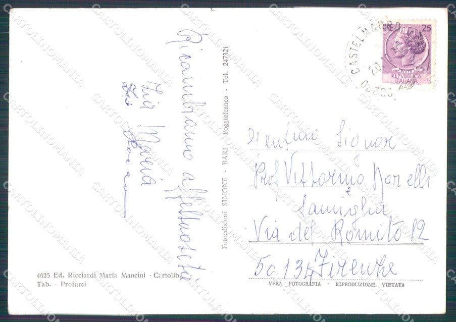 Campobasso Castelmauro Foto FG cartolina KF1933 – retro