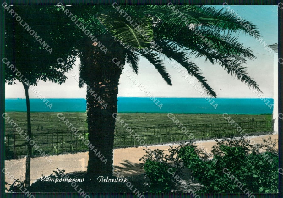 Campobasso Campomarino PIEGHINA Foto FG cartolina KF1940 – fronte