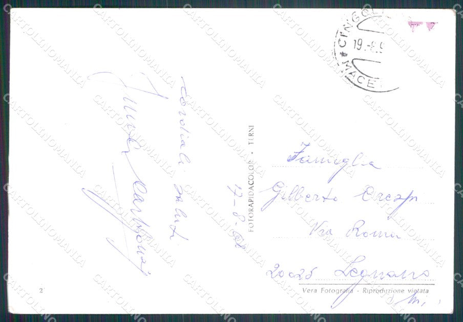 Macerata Cingoli Macerata Cingoli Foto FG cartolina KF1949 – retro