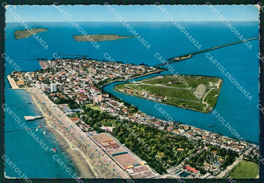 Gorizia Grado PIEGHE Foto FG cartolina KF1957 – fronte