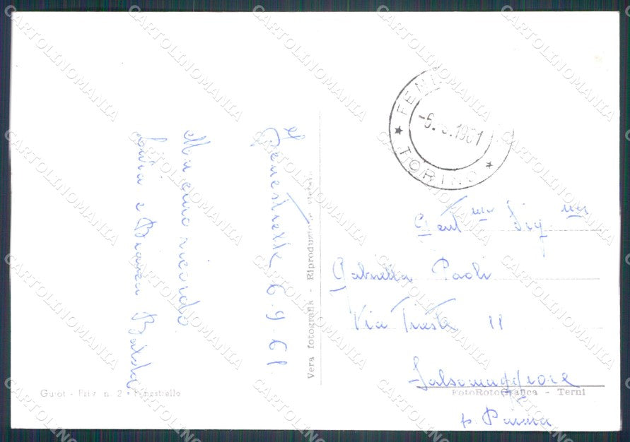 Torino Fenestrelle Foto FG cartolina KF1959 – retro