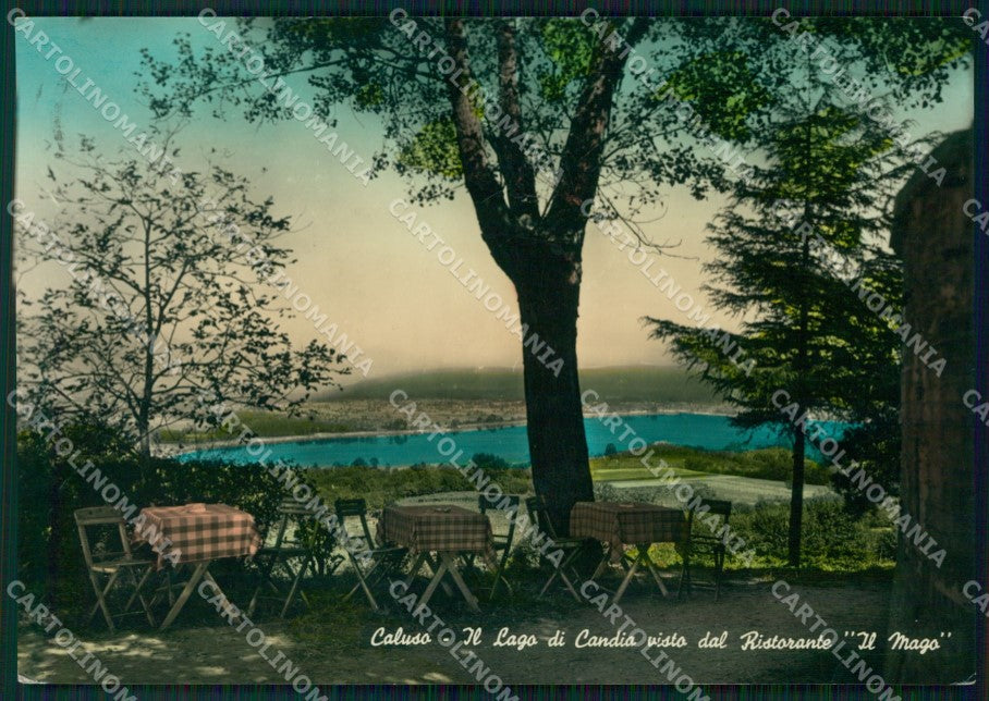 Torino Caluso Lago di Candia Foto FG cartolina KF1978 – fronte