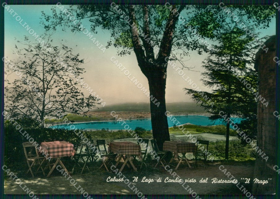 Torino Caluso Lago di Candia Foto FG cartolina KF1979 – fronte