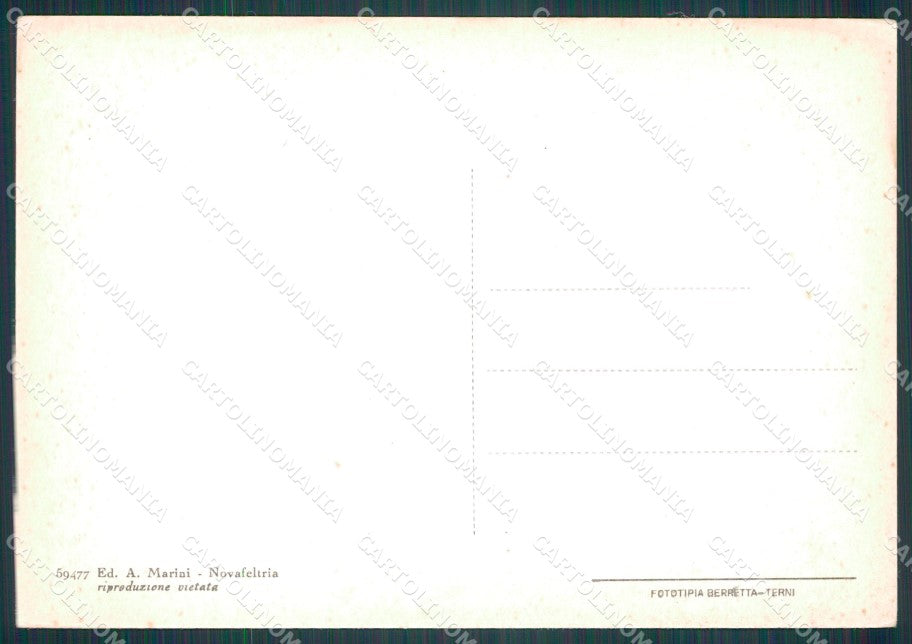 Rimini Novafeltria FG cartolina KF2007 – retro