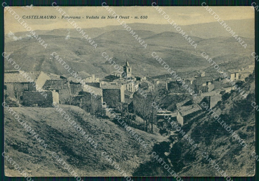 Campobasso Castelmauro ABRASA FG cartolina KF2013 – fronte