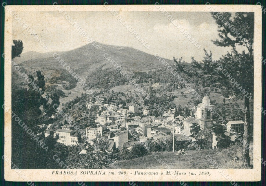 Cuneo Frabosa Soprana Monte Moro PIEGHINA FG cartolina KF2052 – fronte