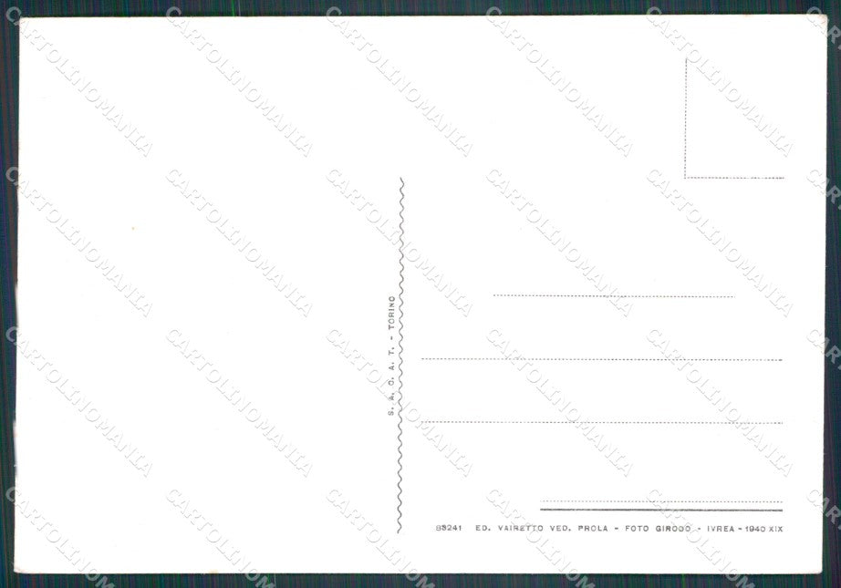 Torino Settimo Vittone Cesnola FG cartolina KF2065 – retro