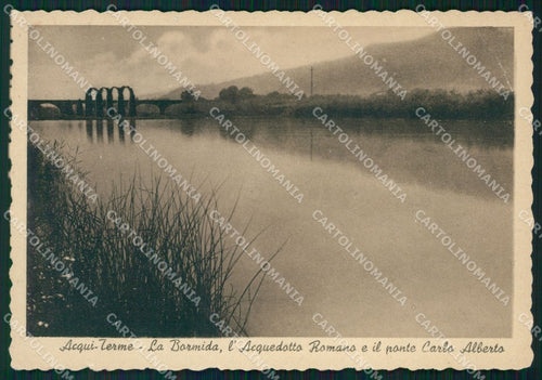 Alessandria Acqui Terme Bormida Acquedotto Romano PIEGA FG cartolina KF2067 – fronte