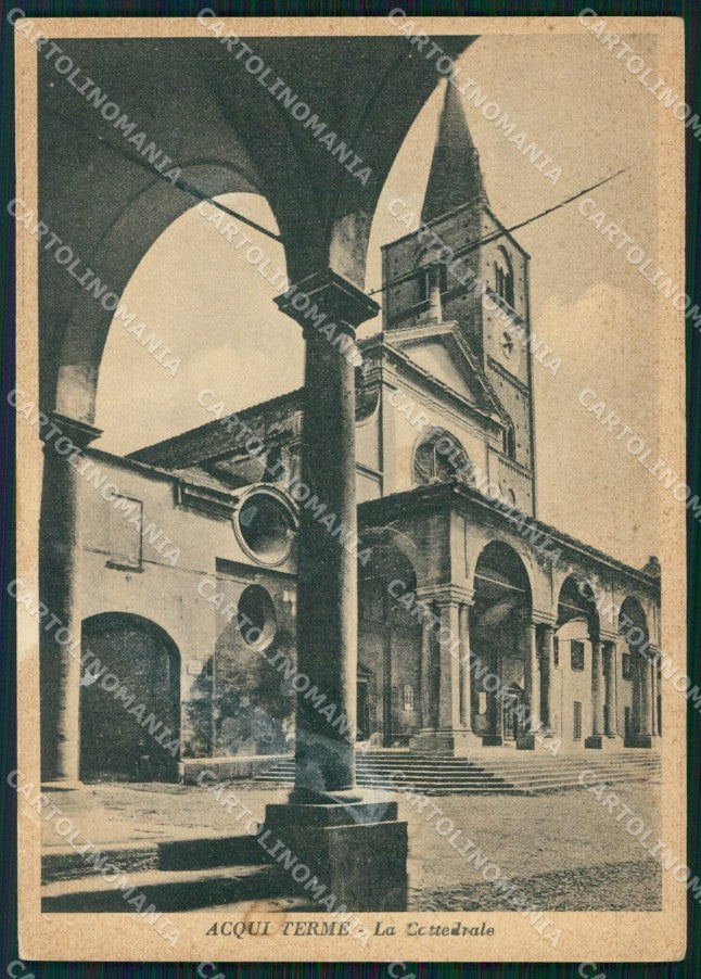Alessandria Acqui Terme Cattedrale MACCHIA FG cartolina KF2101 – fronte