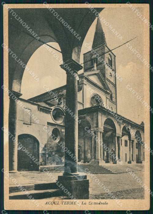 Alessandria Acqui Terme Cattedrale MACCHIA FG cartolina KF2101 – fronte