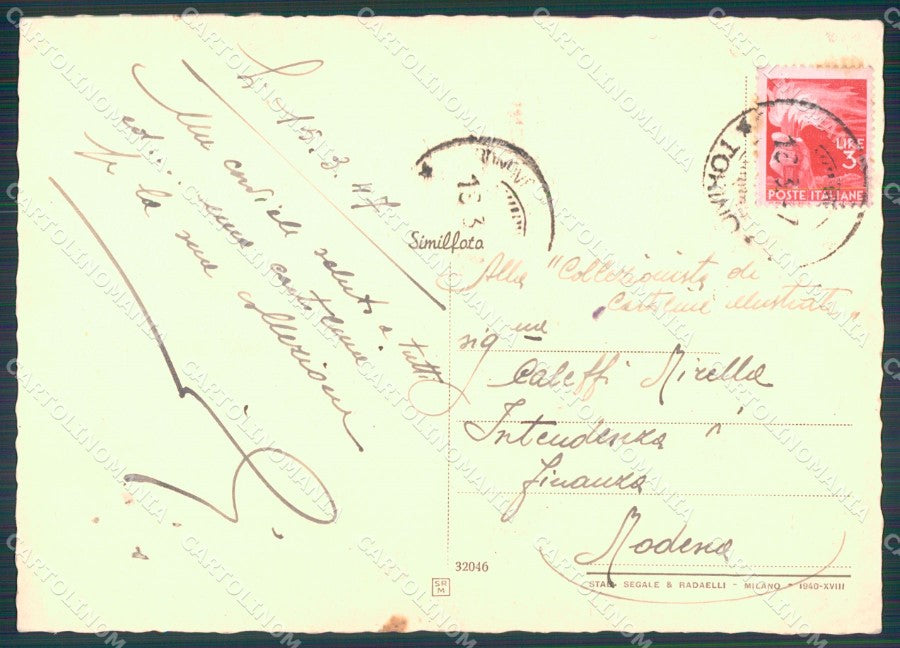 Torino Bardonecchia Millaures FG cartolina KF2107 – retro
