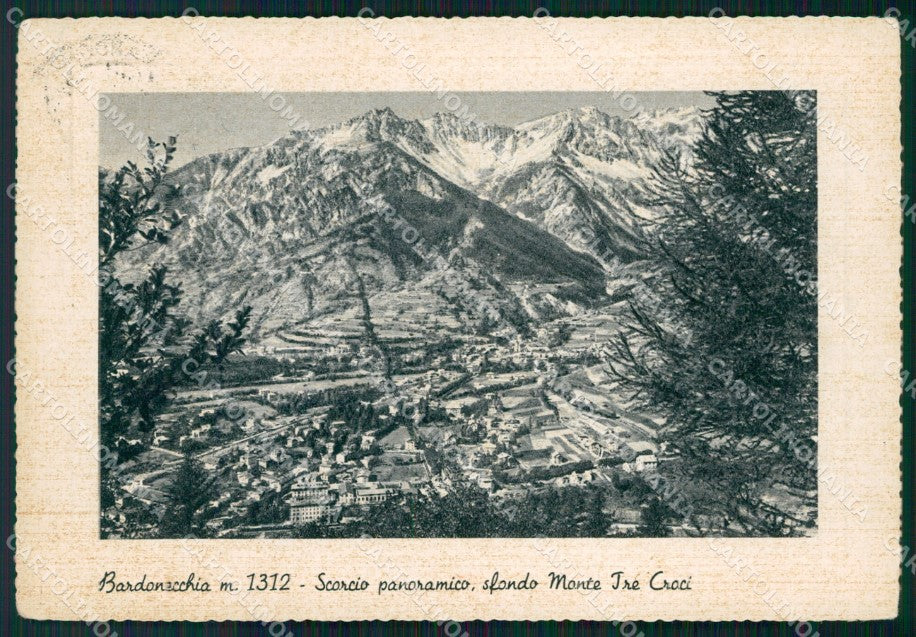 Torino Bardonecchia Monte Tre Croci FG cartolina KF2108 – fronte