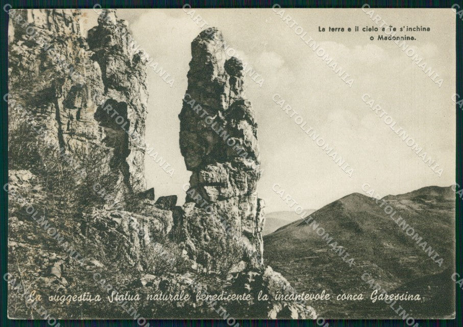 Cuneo Garessio Conca Garessina PIEGA FG cartolina KF2112 – fronte