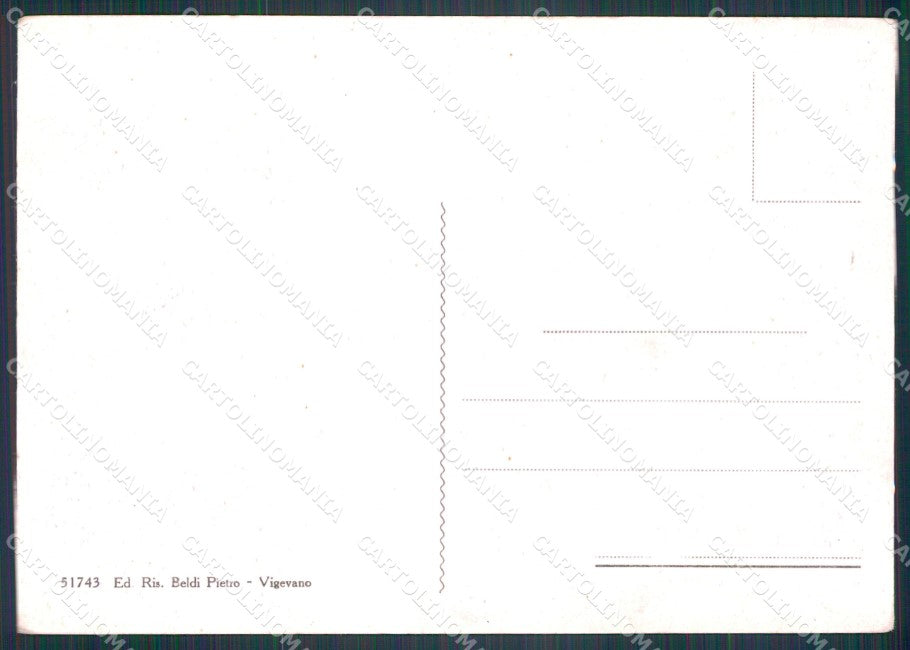 Pavia Vigevano FG cartolina KF2124 – retro