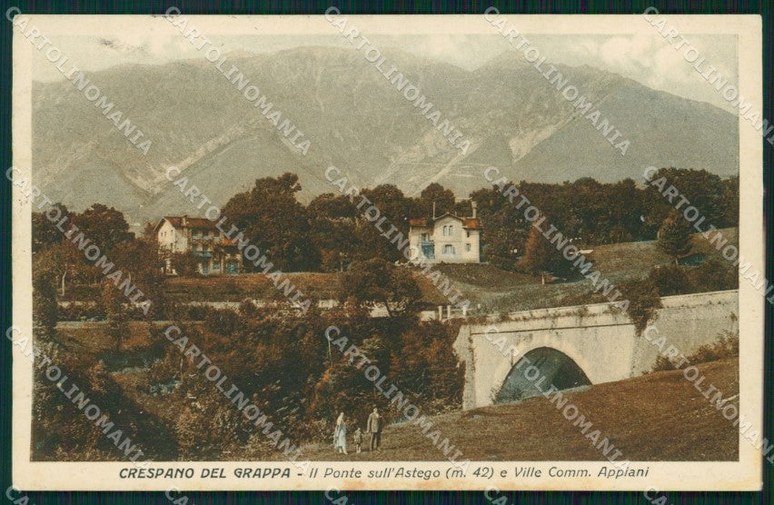 Treviso Crespano del Grappa cartolina KF2130 – fronte