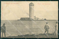 Livorno Città Torre del Marzocco PIEGA RIFILATA cartolina KF2133 – fronte