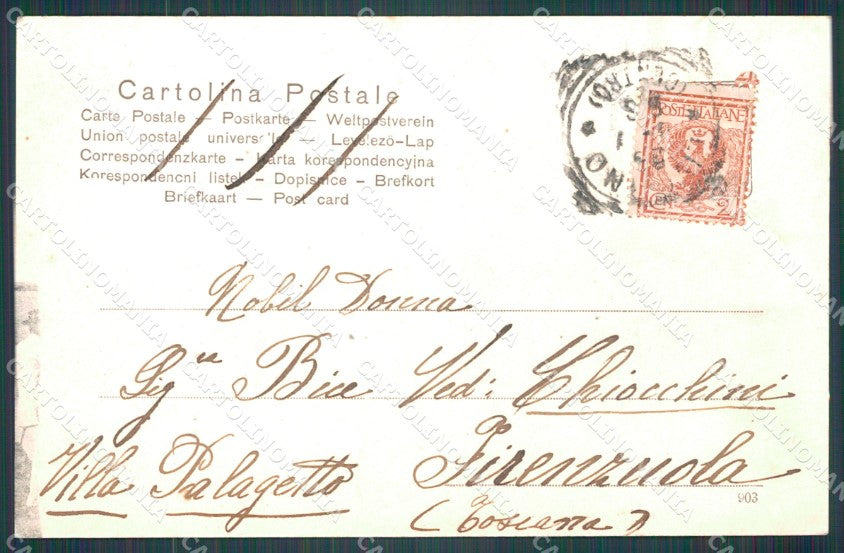 Livorno Città Torre del Marzocco cartolina KF2134 – retro