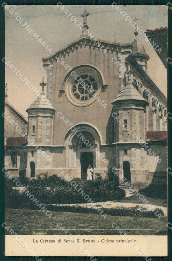 Vibo Valentia Serra San Bruno TRACCE UMIDO cartolina KF2136 – fronte