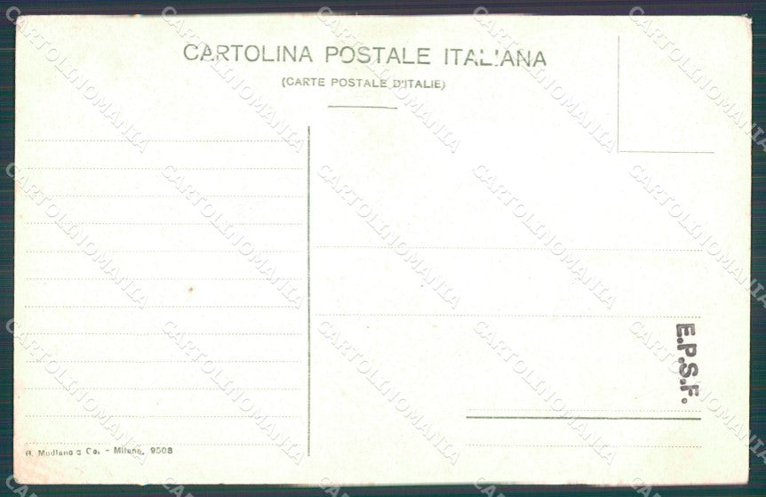 Vibo Valentia Stefanaconi Terremoto 1905 cartolina KF2138 – retro