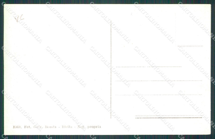 Biella Andorno Micca cartolina KF2142 – retro