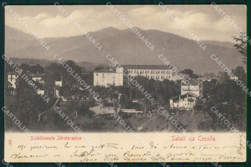 Biella Cossila PIEGA cartolina KF2143 – fronte