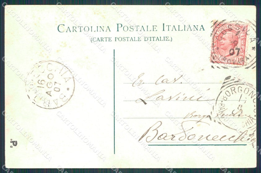Biella Cossila PIEGA cartolina KF2143 – retro