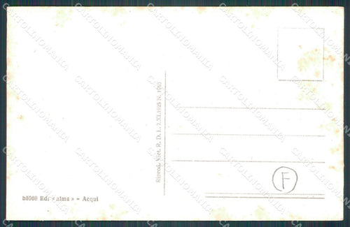 Alessandria Bistagno Stazione cartolina KF2155 – retro