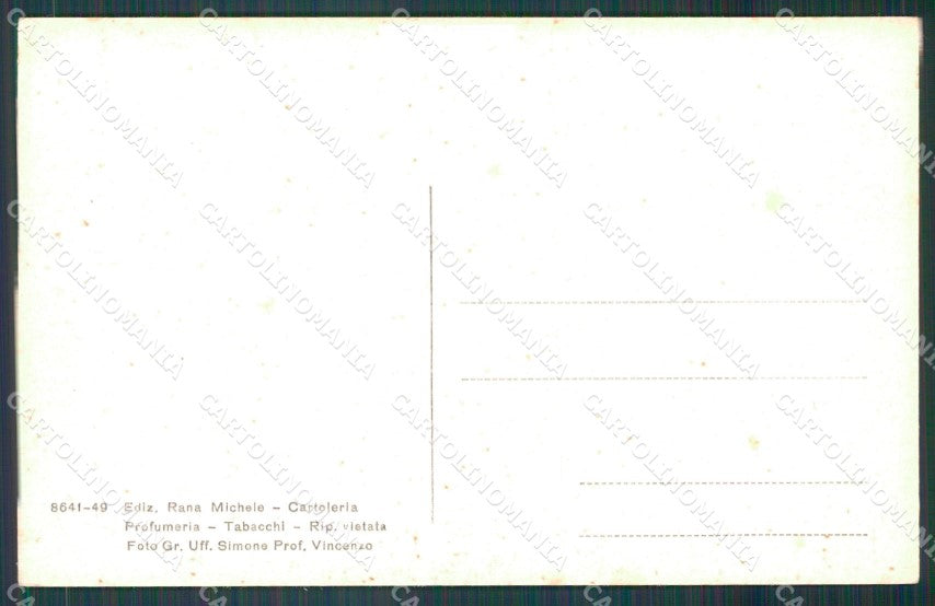 Bari Minervino Murge Stazione Treno cartolina KF2161 – retro