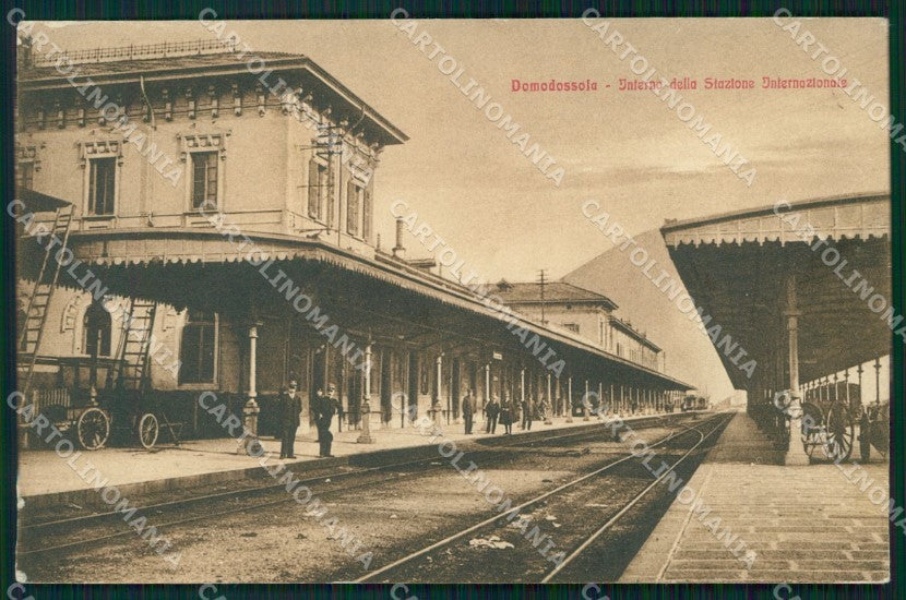 Verbania Domodossola Stazione cartolina KF2169 – fronte