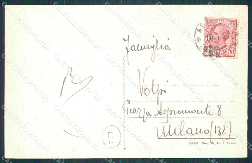 Genova Arenzano Stazione cartolina KF2187 – retro