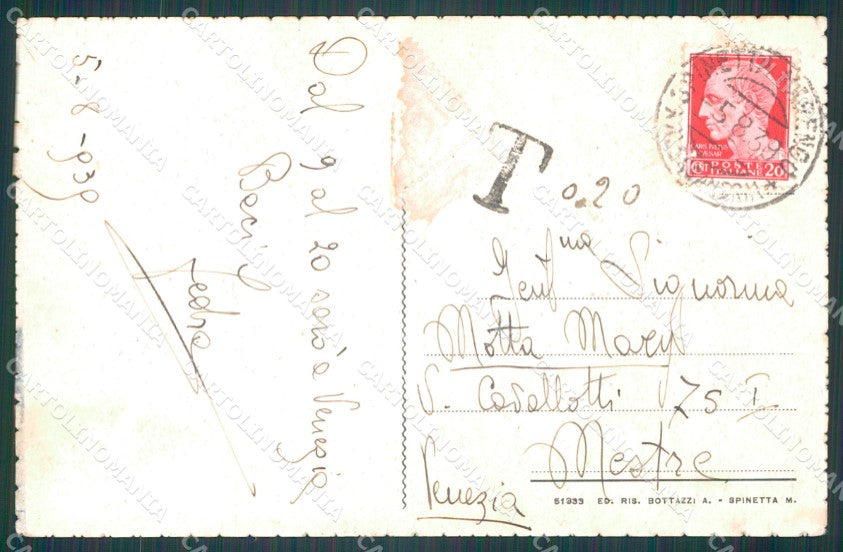 Alessandria Spinetta Marengo Stazione cartolina KF2196 – retro
