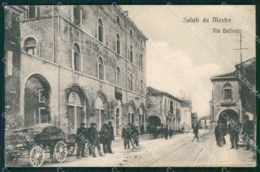 Venezia Mestre Carretto STRAPPINO cartolina KF2223 – fronte