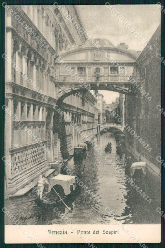 Venezia Città Ponte dei Sospiri Gondola cartolina KF2225 – fronte
