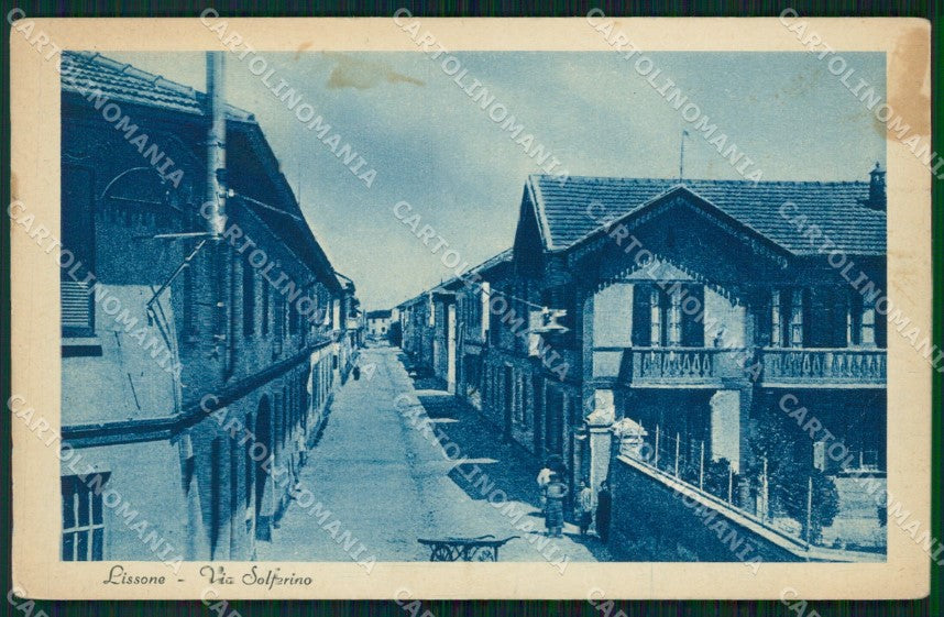 Milano Monza Lissone PIEGHINA cartolina KF2236 – fronte