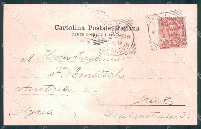 Roma Città Via Appia cartolina KF2243 – retro